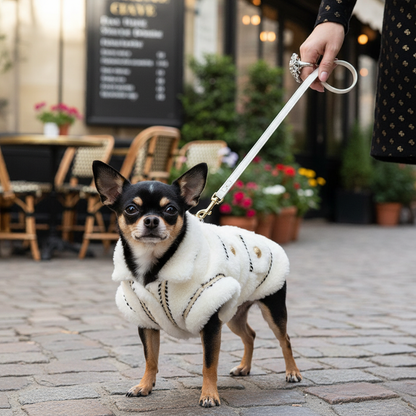Luxe hondenjas voor uw allerkleinste trouwe viervoeter.