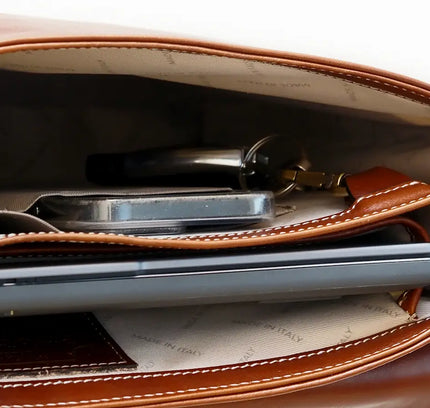 Matthias | Luxe Leren aktetas & laptoptas | Purelo Italian Leather