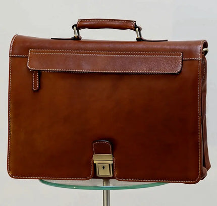 Matthias | Luxe Leren aktetas & laptoptas | Purelo Italian Leather