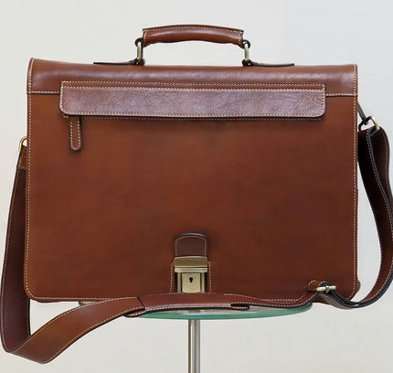 Matthias | Luxe Leren aktetas & laptoptas | Purelo Italian Leather