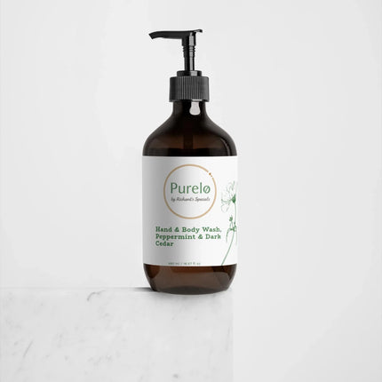 Purelo - Hand & Body Wash, Peppermint & Dark Cedar | Richard's Specials - Richards-Specials-Store.com