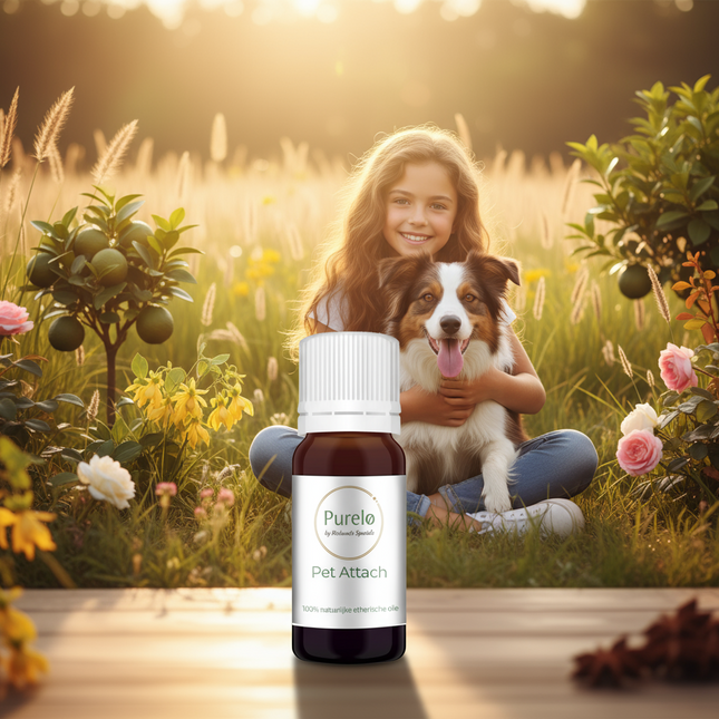 Pet Attach - 10 Ml - 100% Natuurzuivere Etherische Olie