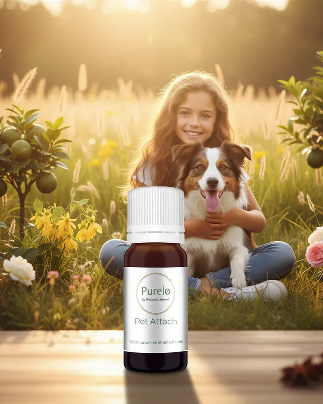 Pet Attach - 10 Ml - 100% Natuurzuivere Etherische Olie - Richards-Specials-Store.com