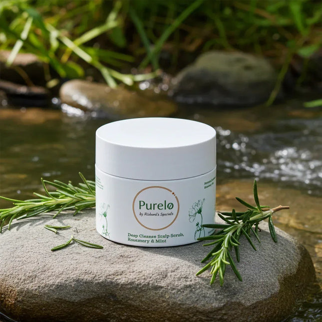 Purelo - Diep reinigende hoofdhuid Scrub | Richard's Specials - Richards-Specials-Store.com