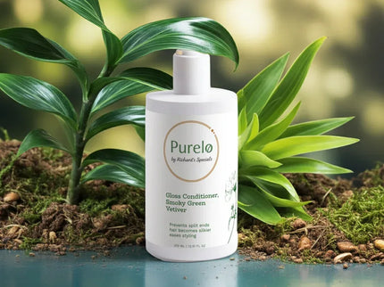 Purelo_-_Gloss_Conditioner_Smoky_Green_Vetiver1 - Richards-Specials-Store.com