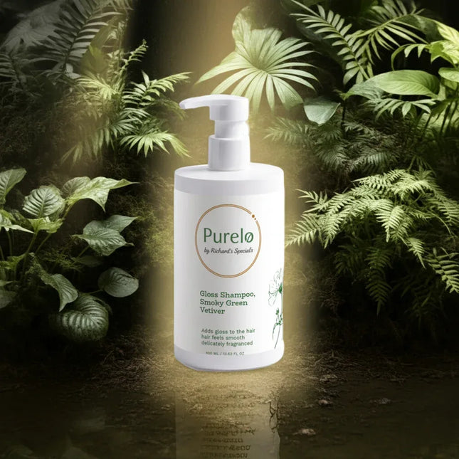 Purelo - Gloss Shampoo, Smoky Green Vetiver | Richard's Specials - Richards-Specials-Store.com