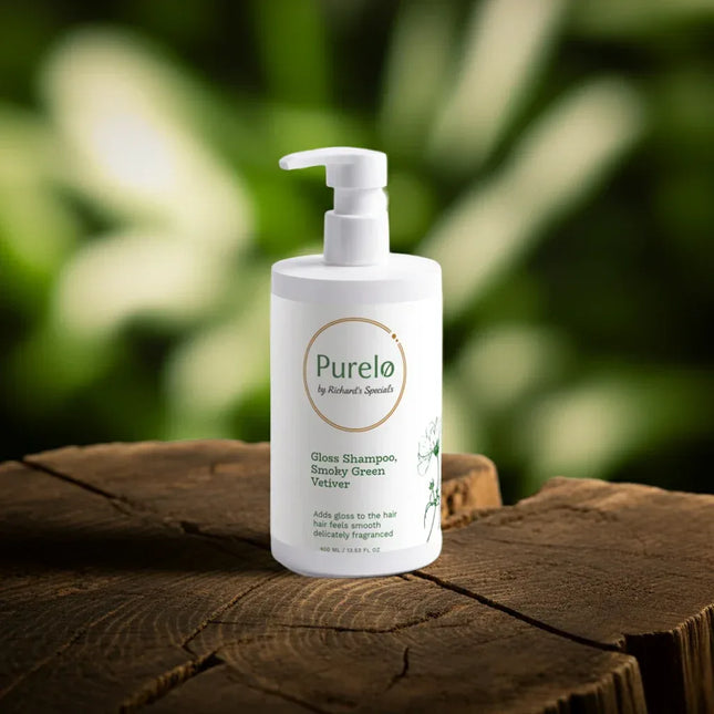 Purelo - Gloss Shampoo, Smoky Green Vetiver | Richard's Specials - Richards-Specials-Store.com