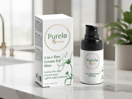 3-in-1 Eye Cream for Men | Purelo Skincare