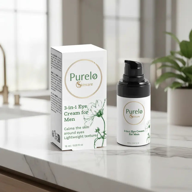 3-in-1 Eye Cream for Men | Purelo Skincare