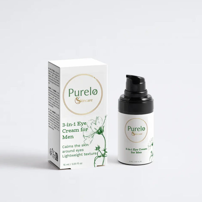 3-in-1 Eye Cream for Men | Purelo Skincare