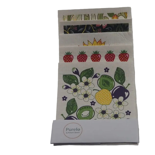 5-Pak Zweedse vaatdoeken – Extra korting