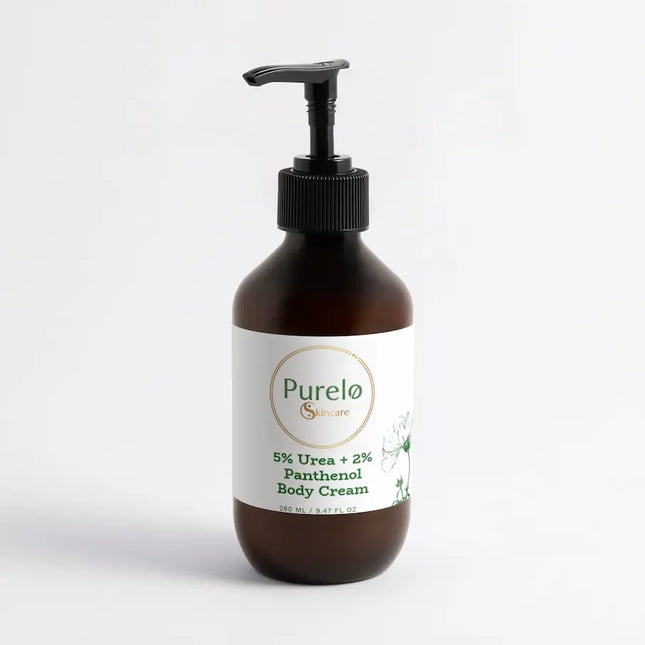 5% Urea + 2% Panthenol Body Cream | Purelo Skincare