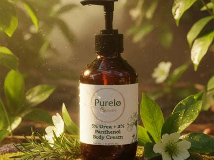 5% Urea + 2% Panthenol Body Cream | Purelo Skincare