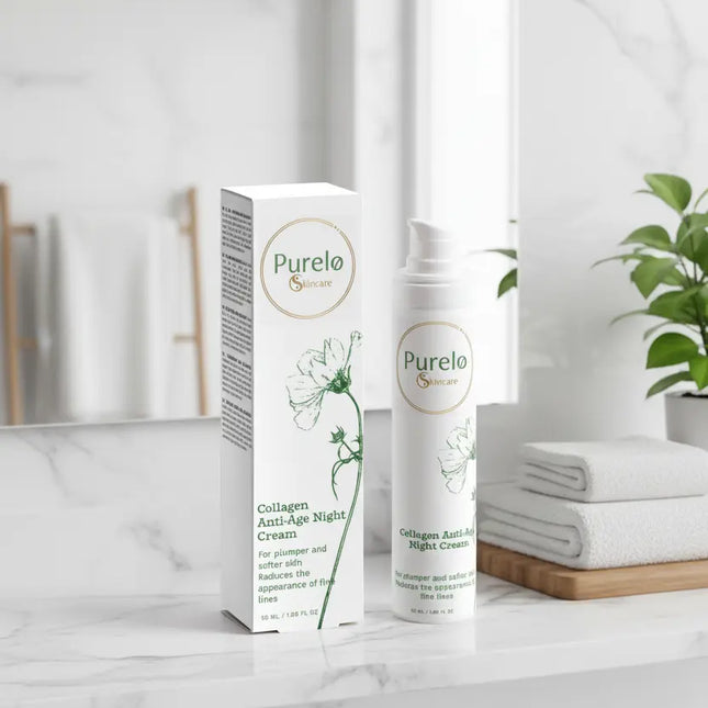 Collagen Anti-Age Night Cream | Purelo Skincare
