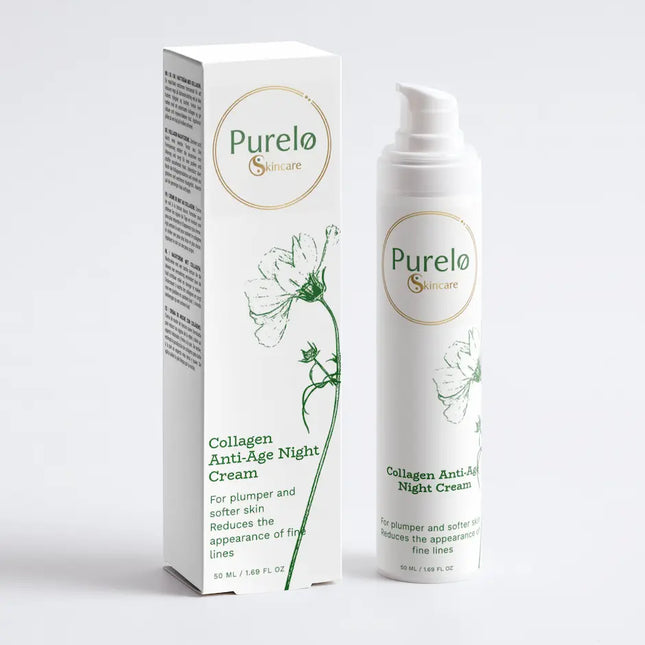 Collagen Anti-Age Night Cream | Purelo Skincare