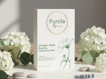 Collagen Night Routine Collection Box | Purelo Skincare