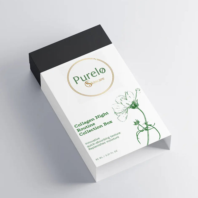 Collagen Night Routine Collection Box | Purelo Skincare