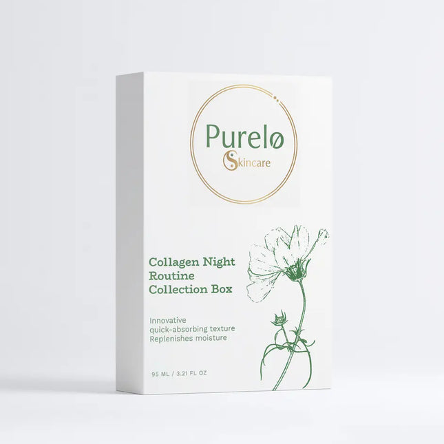 Collagen Night Routine Collection Box | Purelo Skincare