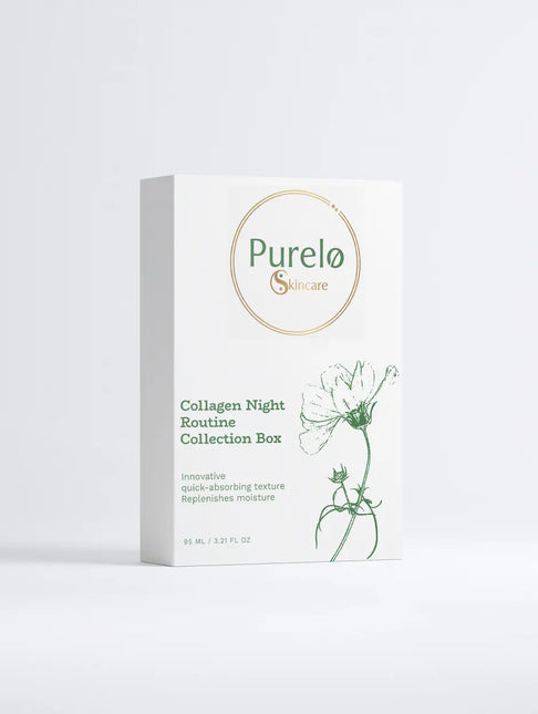 Collagen Night Routine Collection Box | Purelo Skincare