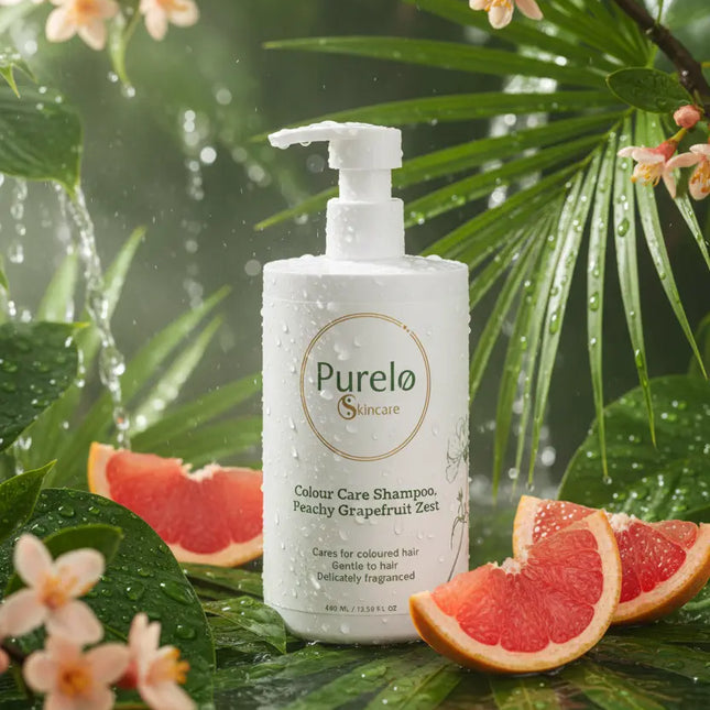 Colour Care Shampoo, Peachy Grapefruit Zest | Purelo Skincare