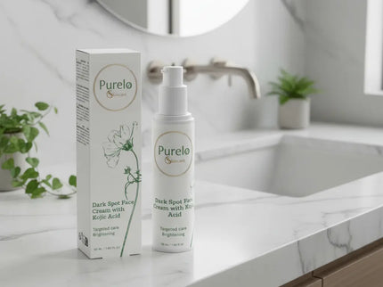 Dark Spot Face Cream with Kojic Acid | Purelo Skincare