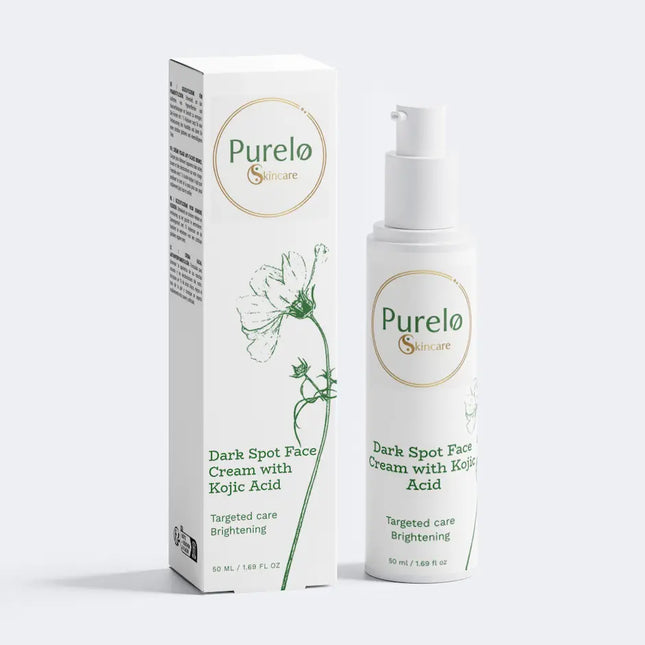 Dark Spot Face Cream with Kojic Acid | Purelo Skincare