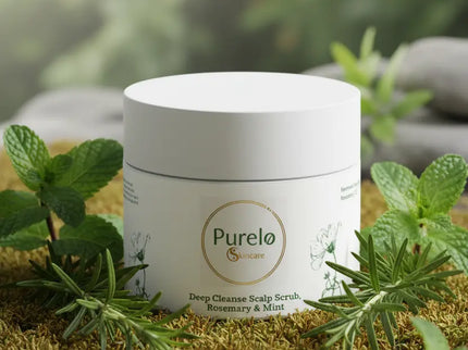 Diep reinigende hoofdhuid Scrub | Purelo Skincare