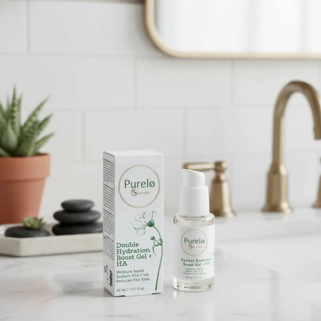 Double Hydration Boost Gel + HA | Purelo Skincare