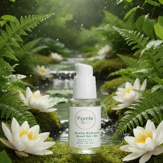 Double Hydration Boost Gel + HA | Purelo Skincare