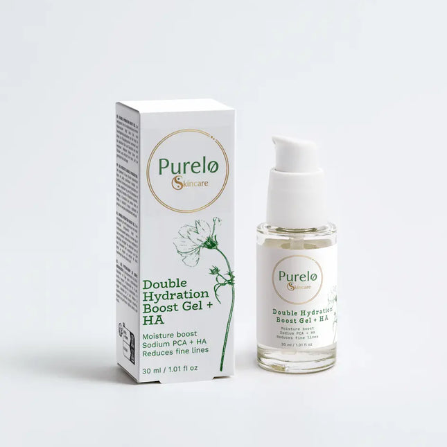 Double Hydration Boost Gel + HA | Purelo Skincare