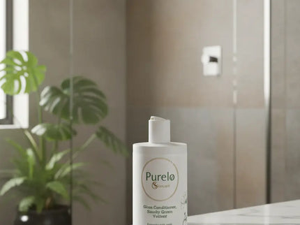 Gloss Conditioner, Smoky Green Vetiver | Purelo Skincare