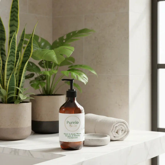 Hand & Body Wash, Ginger & Smoky Cardamon | Purelo Skincare
