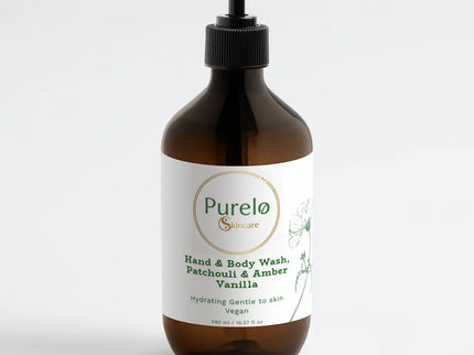 Hand & Body Wash, Patchouli & Amber Vanilla | Purelo Skincare
