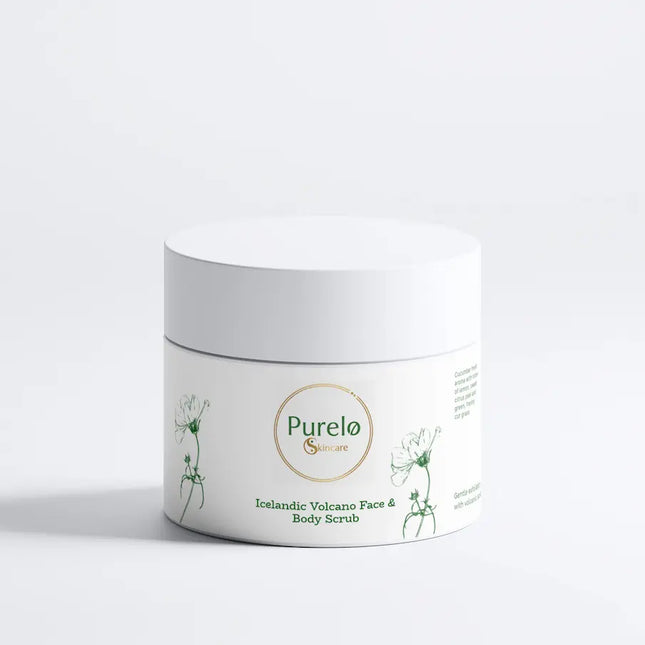 Icelandic Volcano Face & Body Scrub | Purelo Skincare