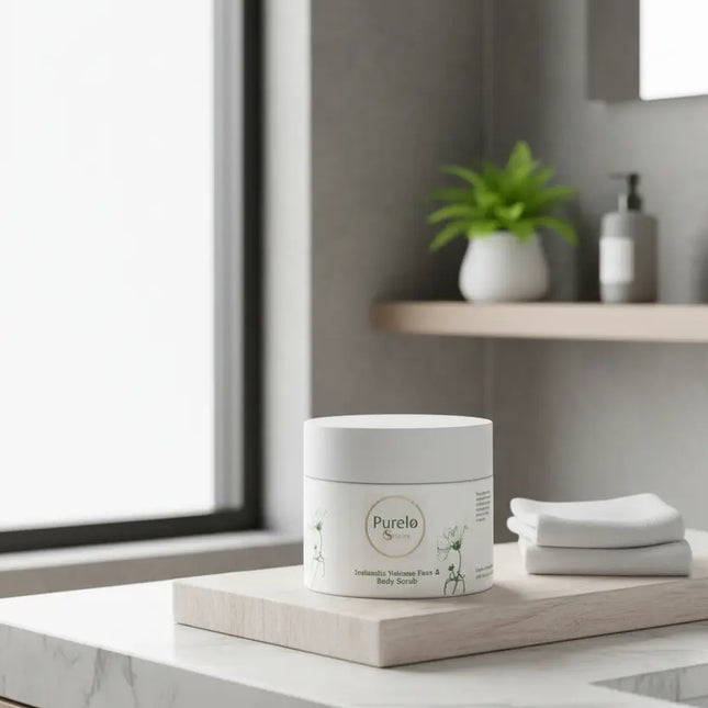 Icelandic Volcano Face & Body Scrub | Purelo Skincare