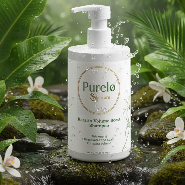 Keratine Volume Boost Shampoo | Purelo Skincare