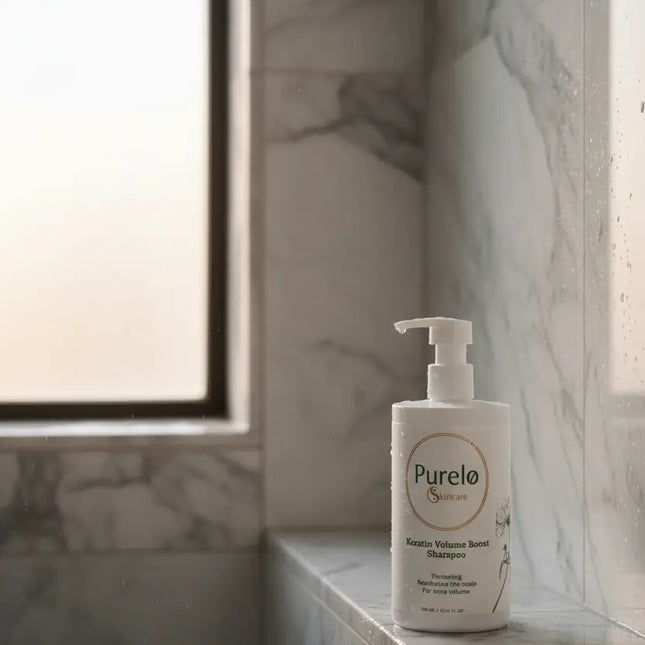 Keratine Volume Boost Shampoo | Purelo Skincare