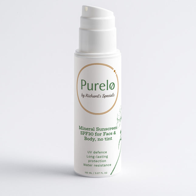 Purelo - Minerale zonnebrandcrème SPF30 | Richard's Specials