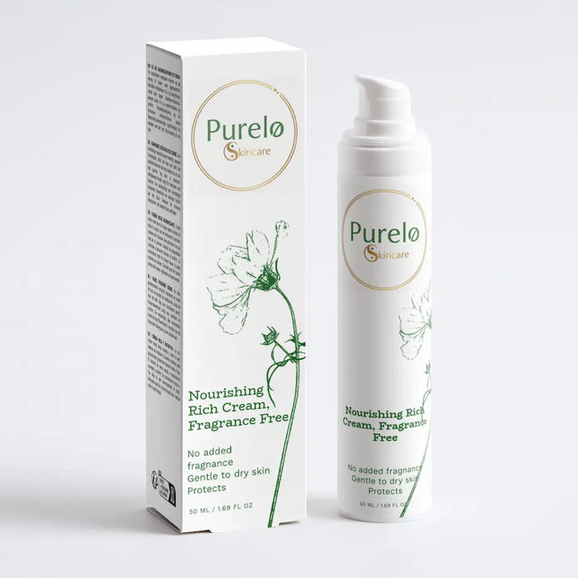 Nourishing Rich Cream, Fragrance Free | Purelo Skincare