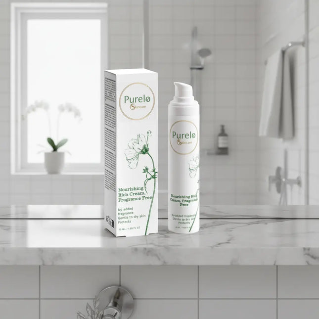 Nourishing Rich Cream, Fragrance Free | Purelo Skincare