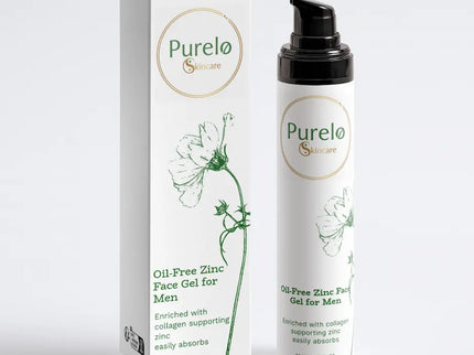 Oil-Free Zinc Face Gel for Men | Purelo Skincare