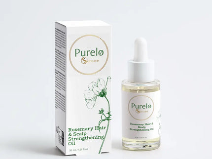Rosemary Hair & Scalp Strengthening Oil | Purelo Skincare