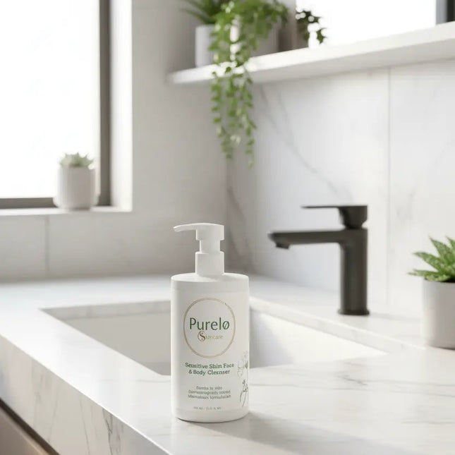 Sensitive Skin Face & Body Cleanser | Purelo Skincare