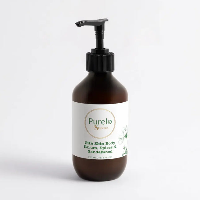 Silk Skin Body Serum, Spices & Sandalwood | Purelo Skincare