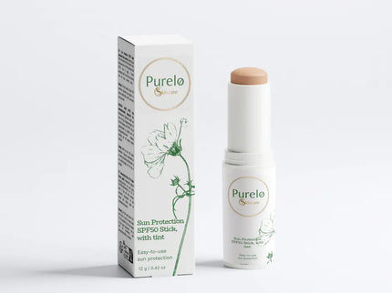 Sun Protection SPF50 Stick, with tint | Purelo Skincare
