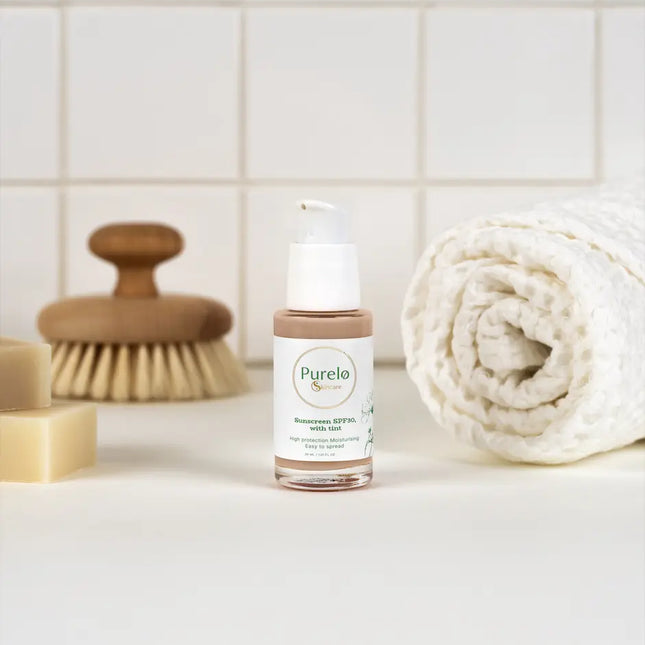 Sunscreen SPF30, with tint | Purelo Skincare