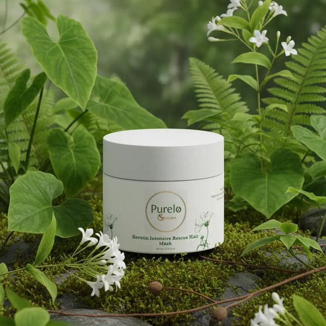 Keratin Intensive Rescue Hair Mask | Purelo Skincare