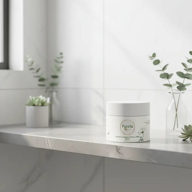 Keratin Intensive Rescue Hair Mask | Purelo Skincare