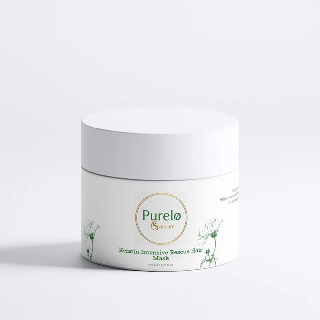 Keratin Intensive Rescue Hair Mask | Purelo Skincare