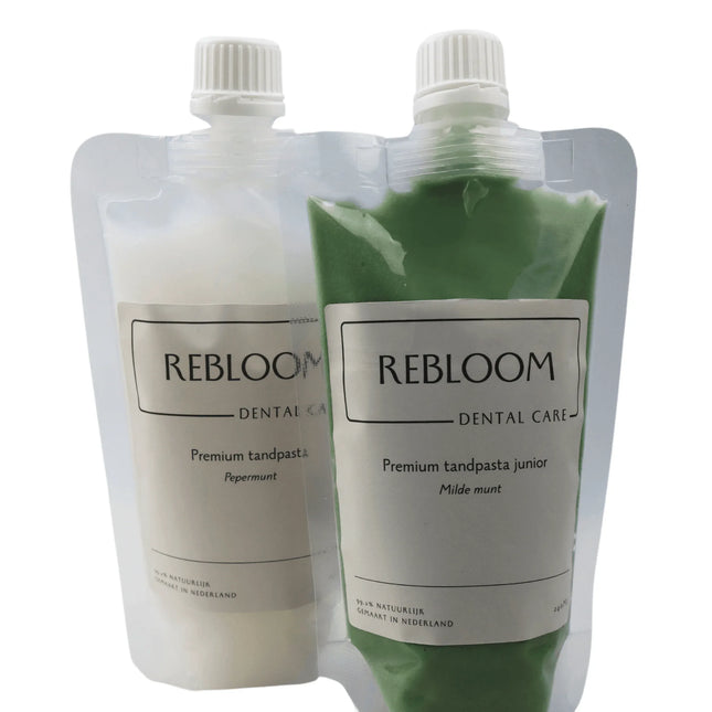 2 smaken pakket navulverpakkingen premium tandpasta - Richards-Specials-Store.com